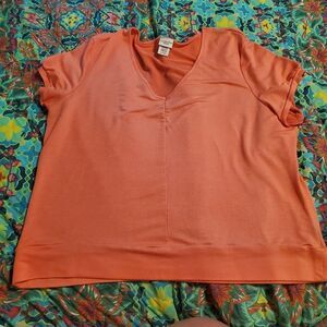 Womens XL Peach Top 
